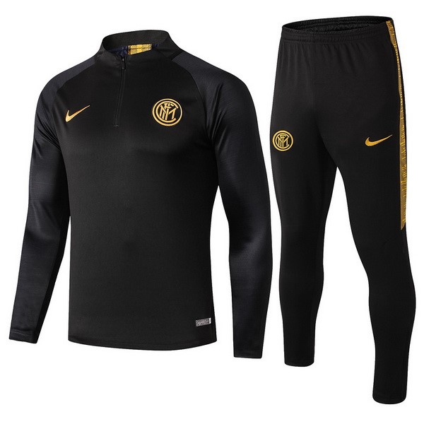 Chandal Del Inter Milan 2019-2020 Negro Amarillo